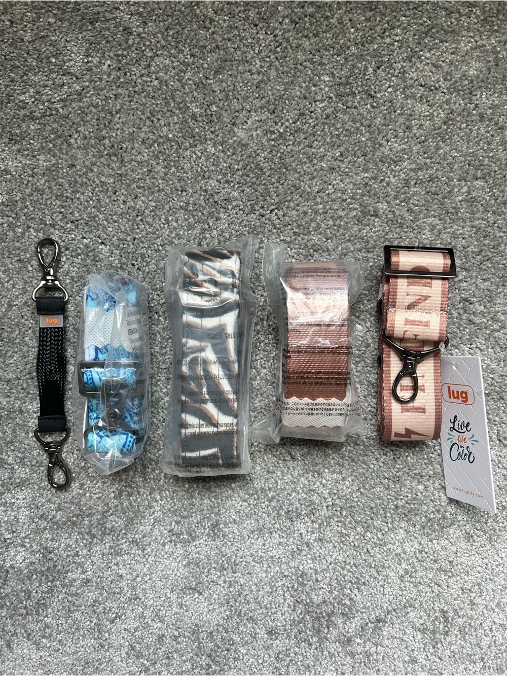 Lug strap bundle NWT